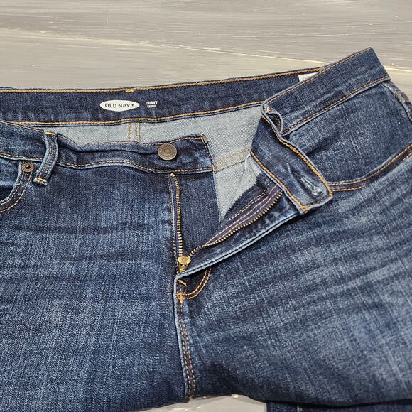 Old Navy Curvy Skinny Jeans High Rise Size 14 - Picture 4 of 7